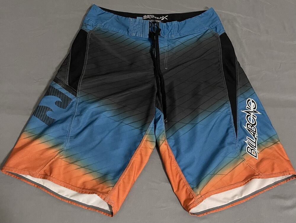 Billabong Platinum X PX3 Zero Gravity Stretch Boardshorts Size 33 Mens